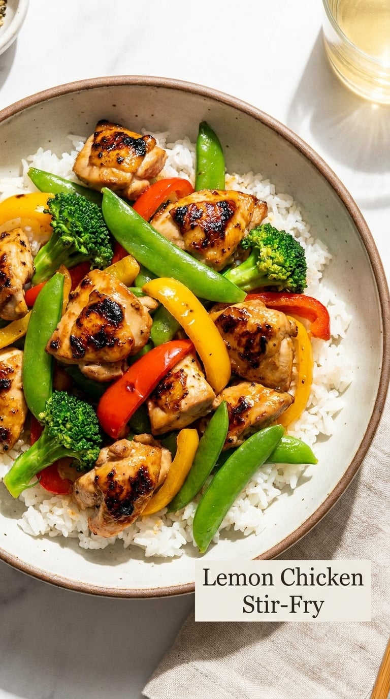 Lemon Chicken Stir-Fry