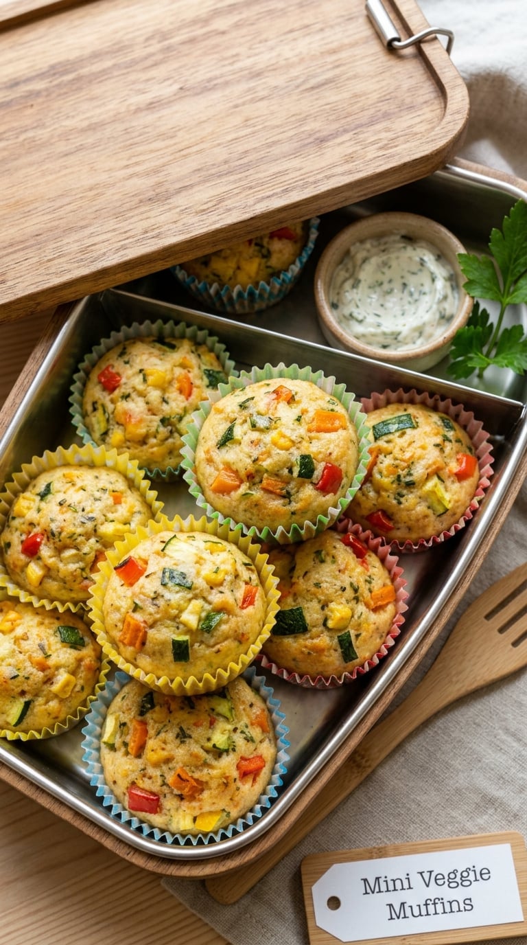 Mini Veggie Muffins