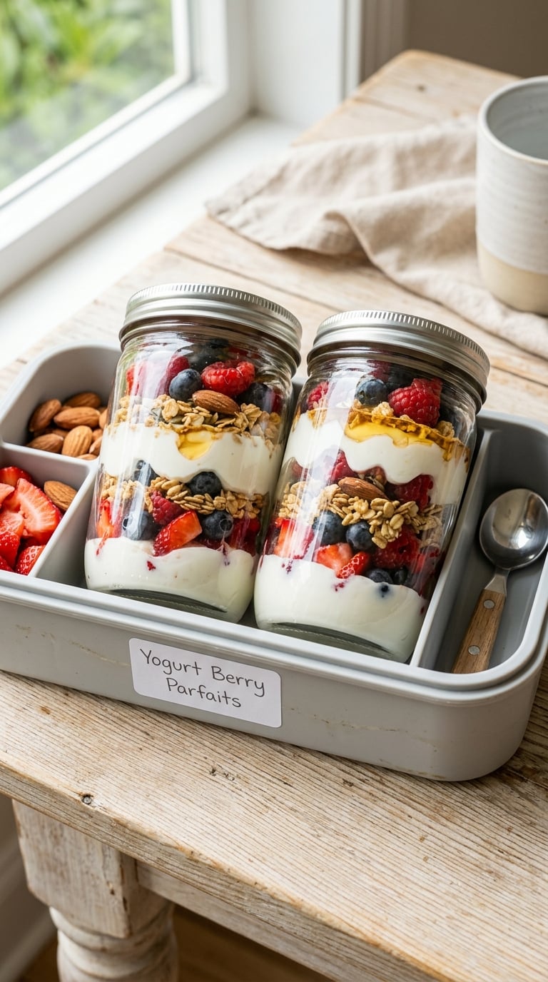 Yogurt Berry Parfaits