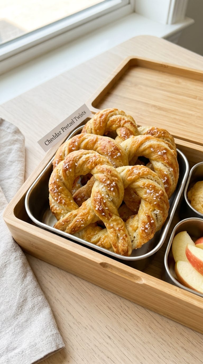 Cheddar Pretzel Twists