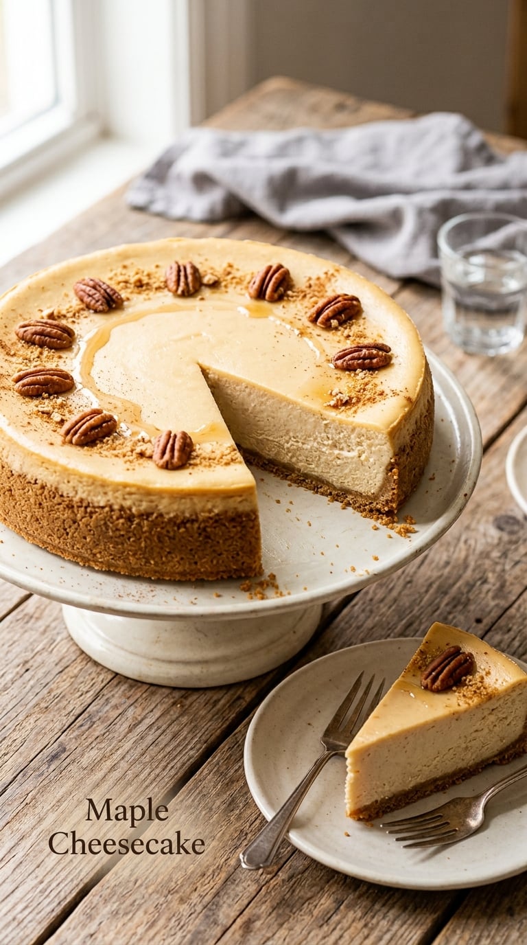 Maple Cheesecake