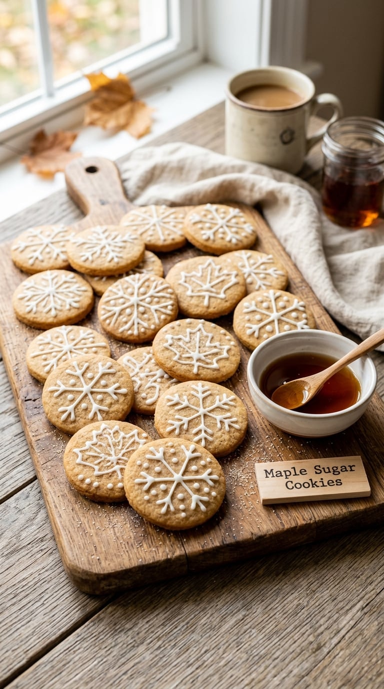 Maple Sugar Cookies