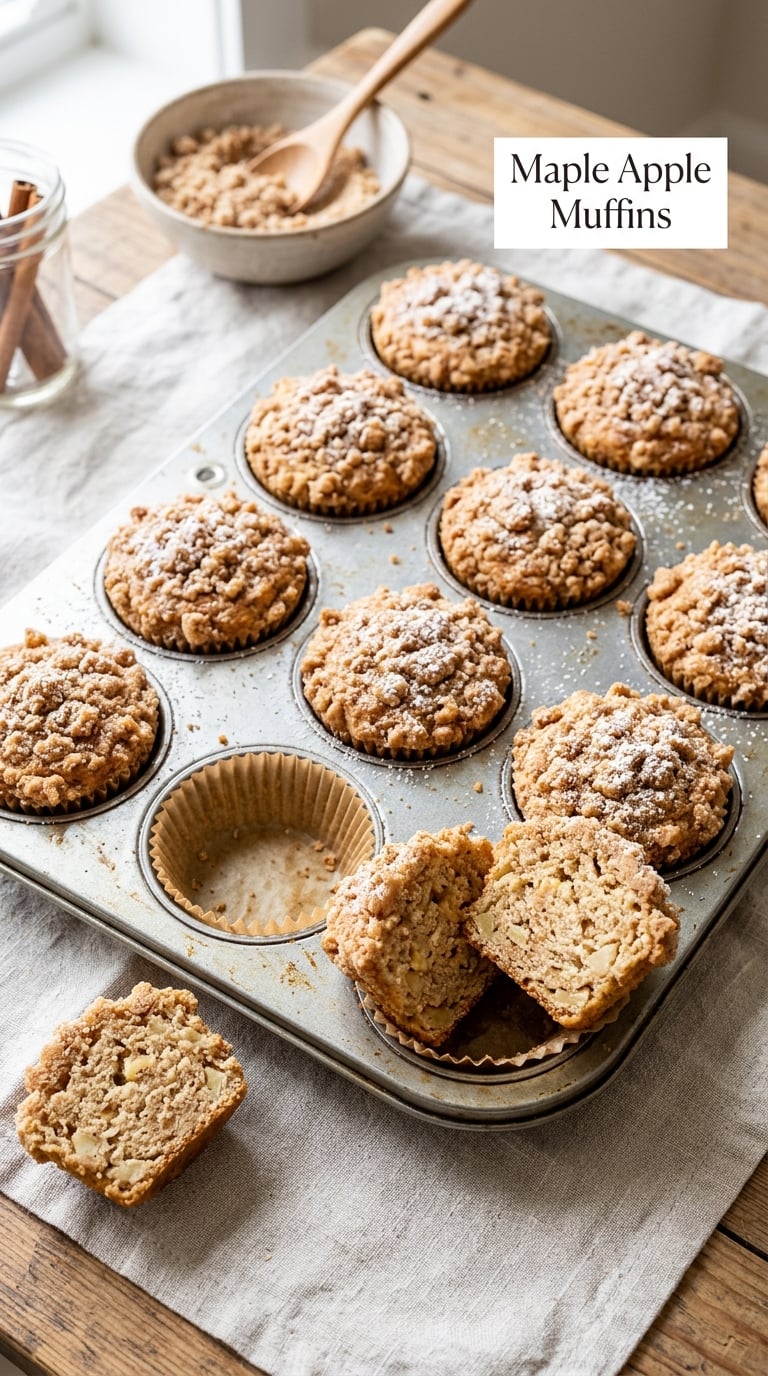 Maple Apple Muffins