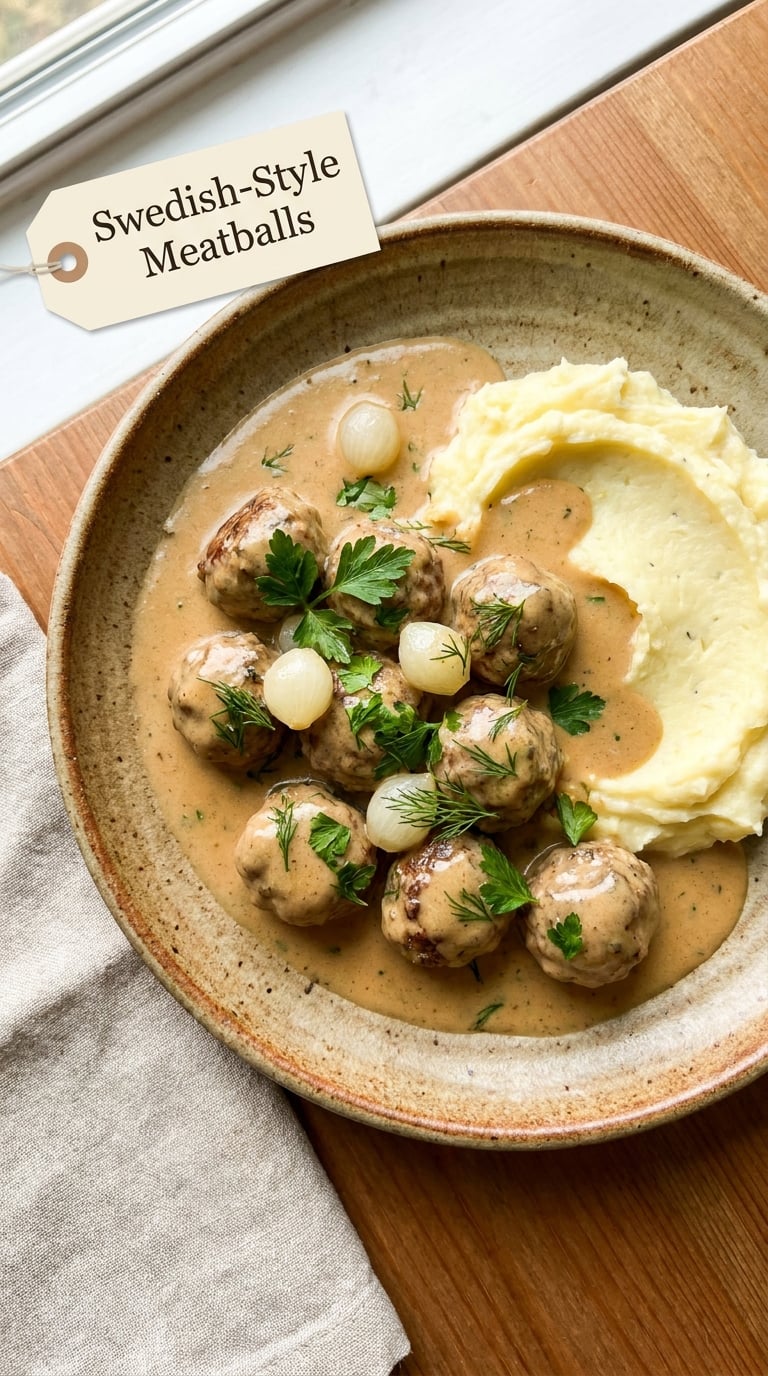 Swedish-Style Meatballs