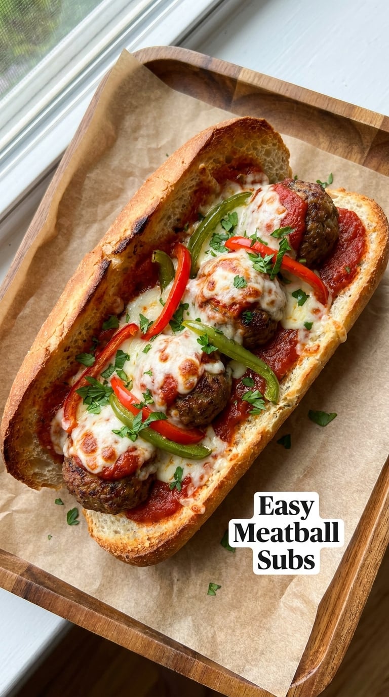 Easy Meatball Subs