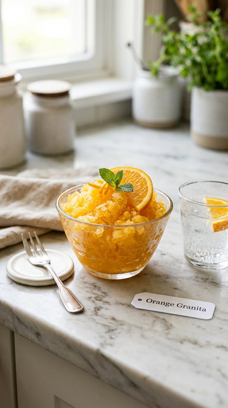 Orange Granita