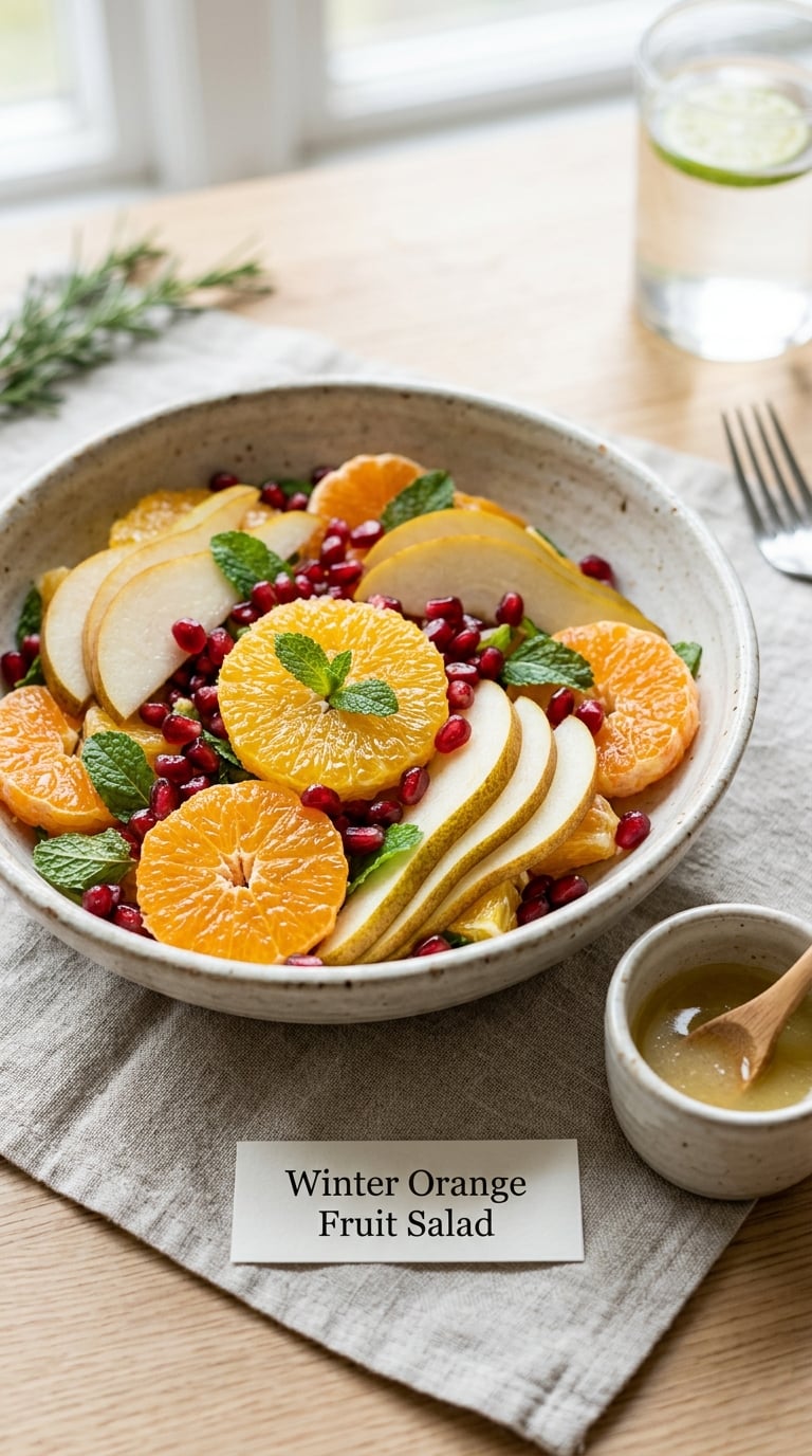 Winter Orange Fruit Salad