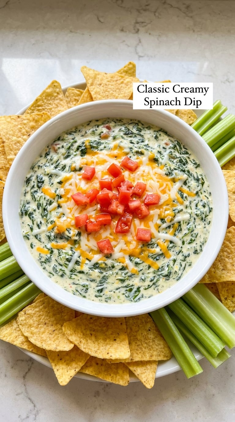 Classic Creamy Spinach Dip