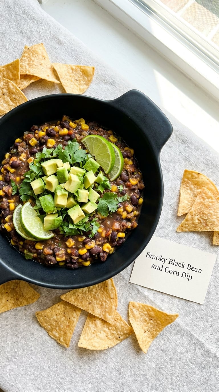 Smoky Black Bean and Corn Dip