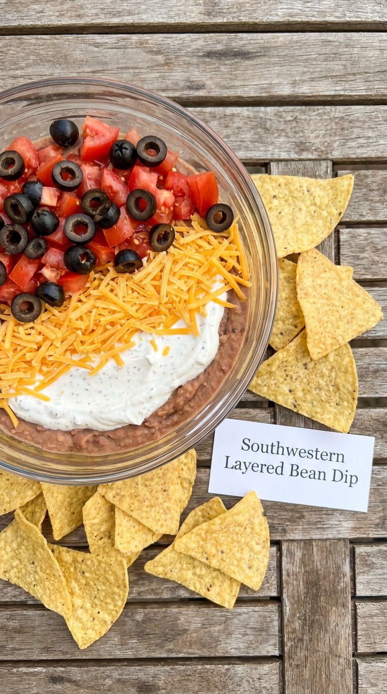 Southwestern Layered Bean Dip