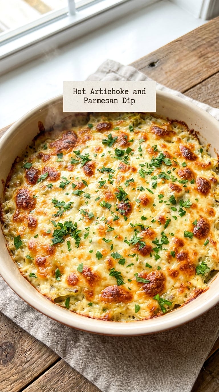 Hot Artichoke and Parmesan Dip