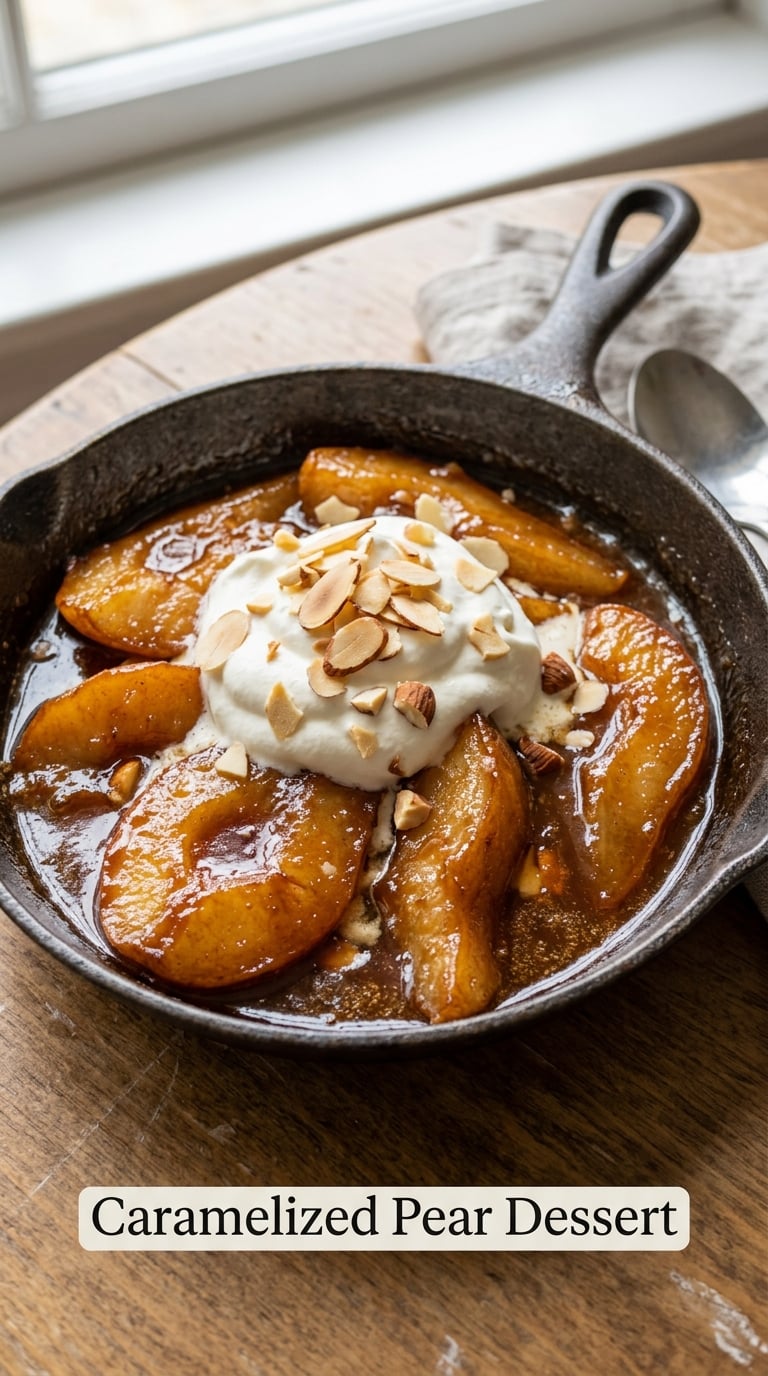 Caramelized Pear Dessert