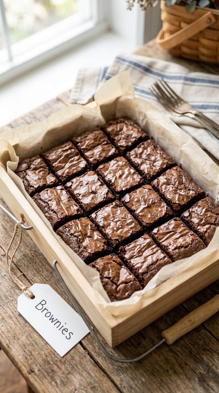 Fudgy Chocolate Brownies