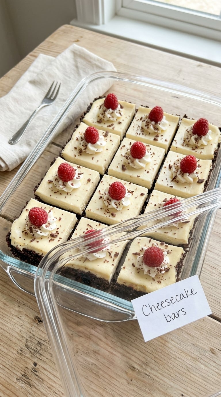 Easy Cheesecake Bars