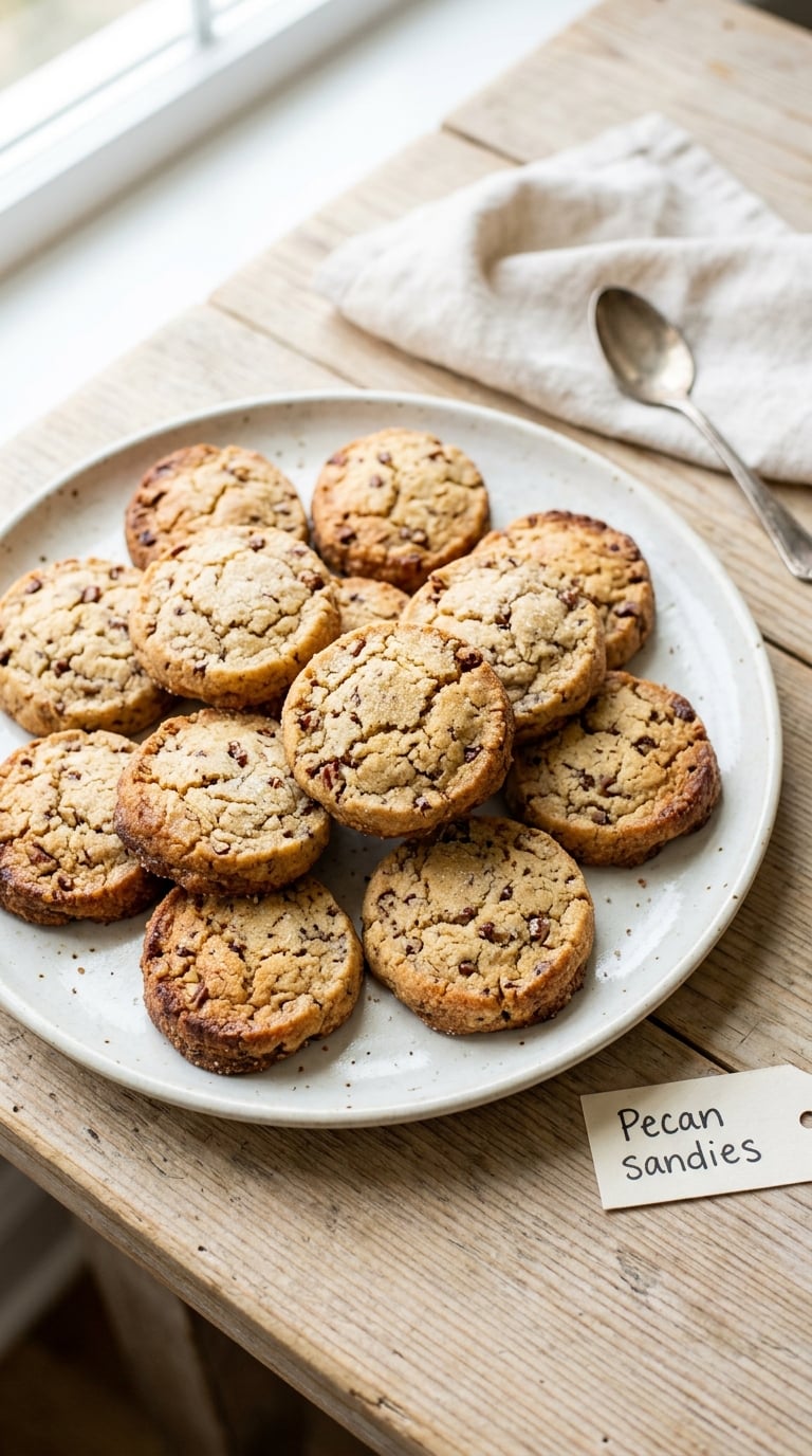 Brown Butter Pecan Sandies