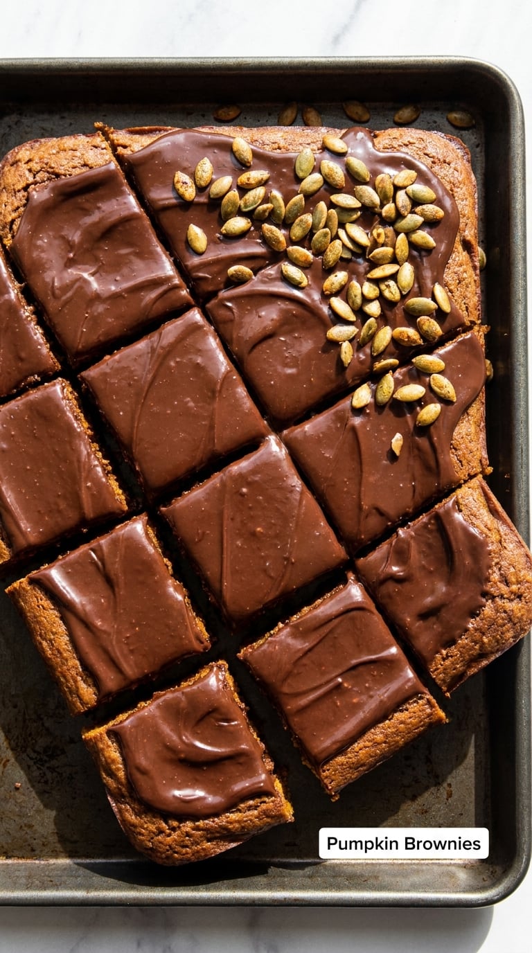 Pumpkin Brownies