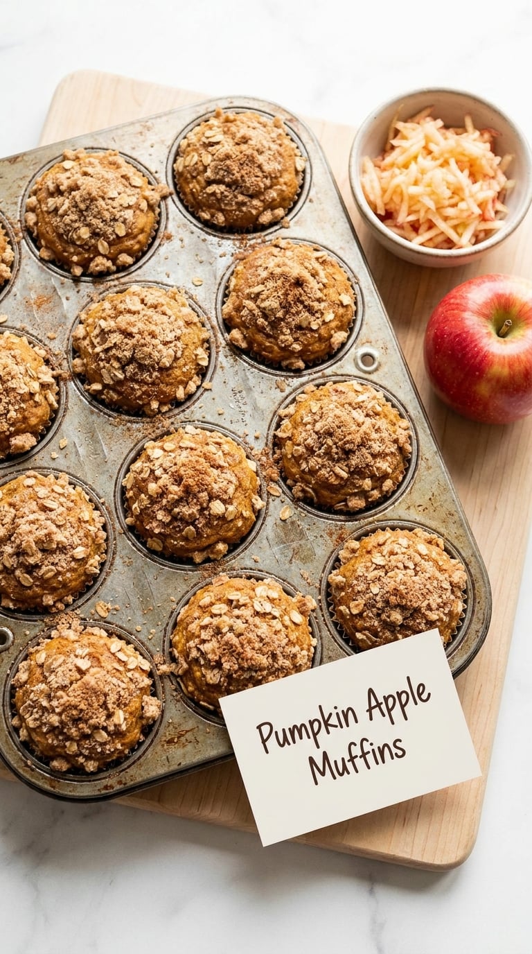 Pumpkin Apple Muffins