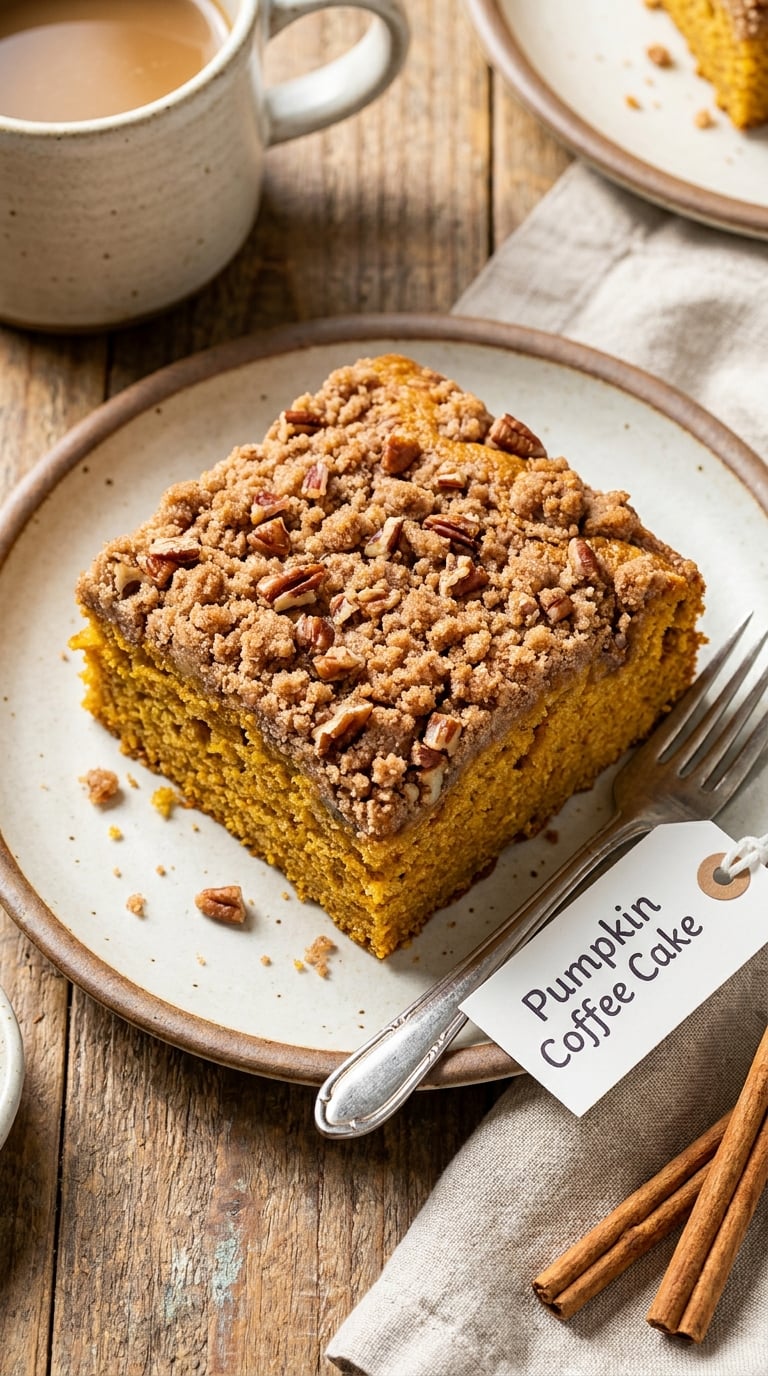 Pumpkin Coffee Cake