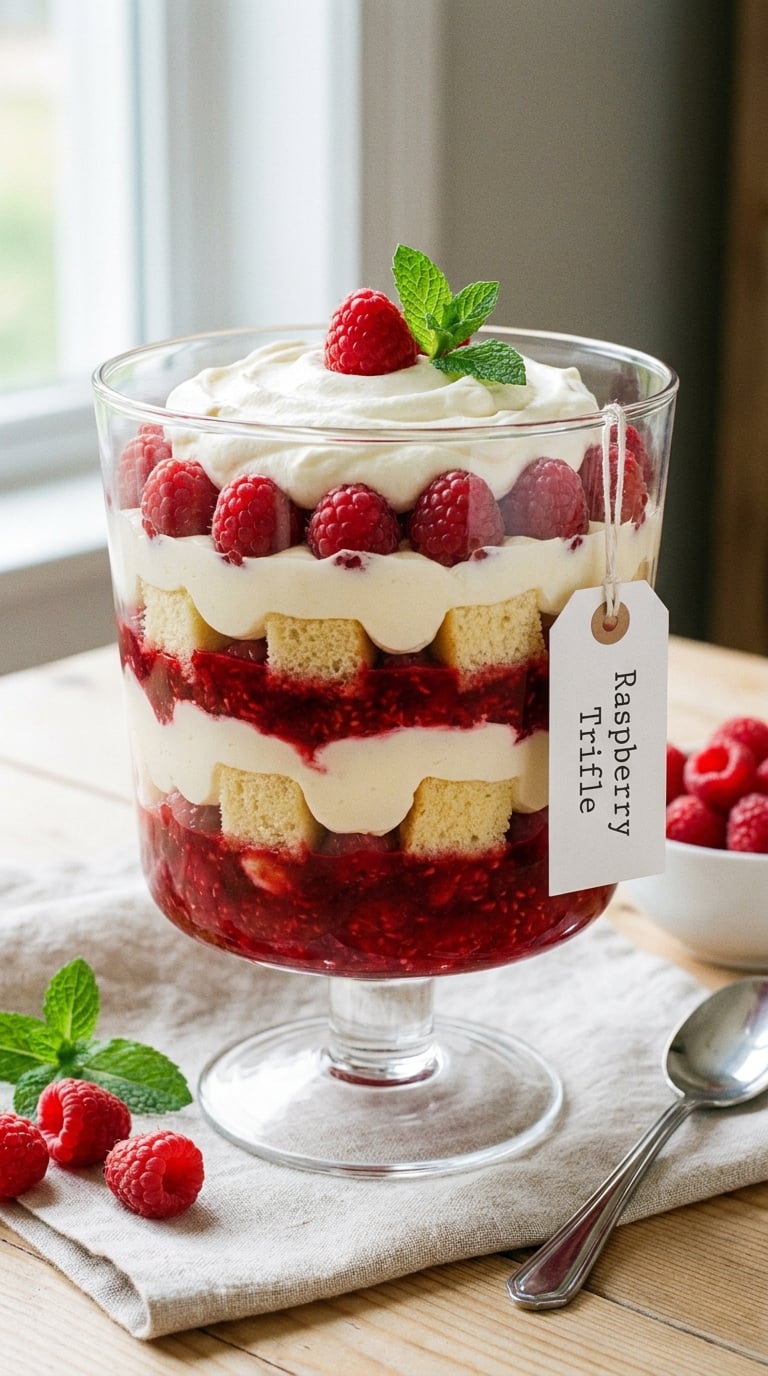 Raspberry Trifle