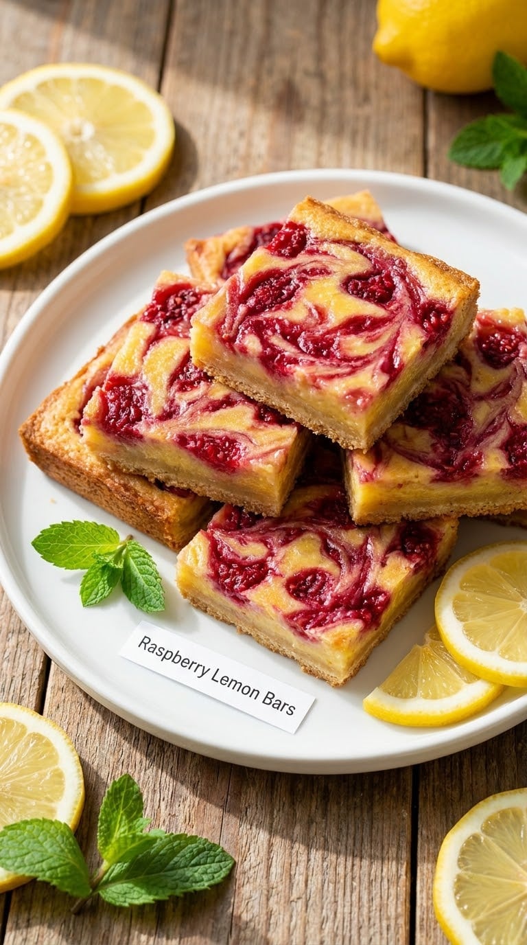Raspberry Lemon Bars