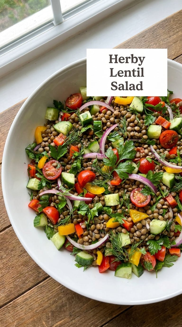 Herby Lentil Salad
