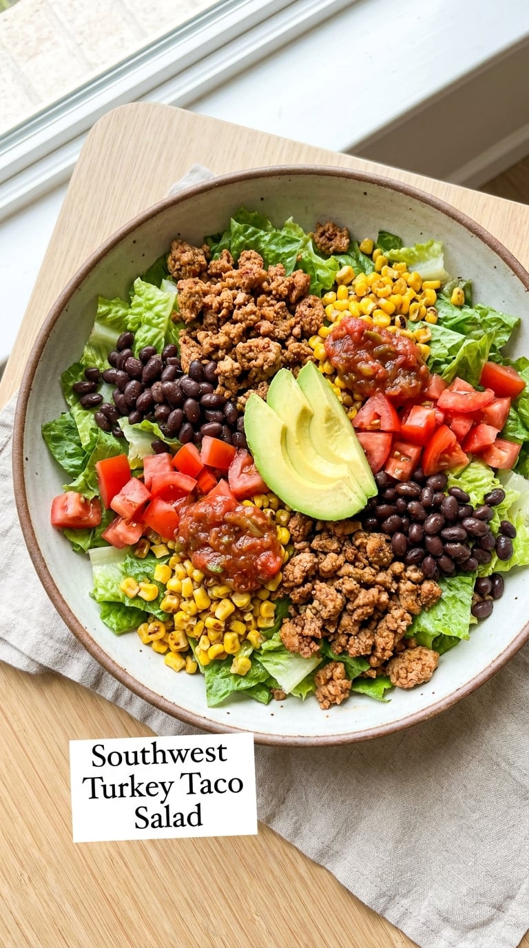 Southwest Turkey Taco Salad