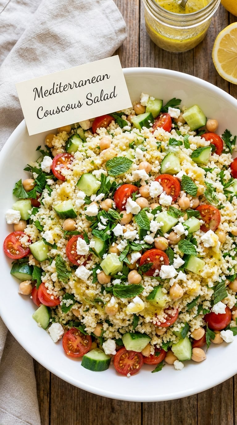 Mediterranean Couscous Salad