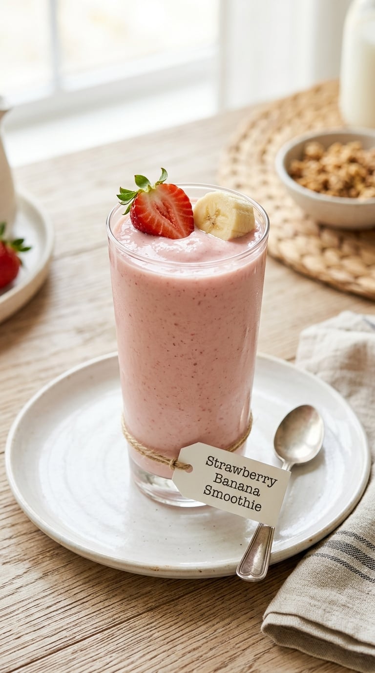 Berry Yogurt Breakfast Smoothie