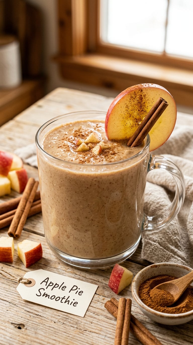 Apple Cinnamon Oat Smoothie