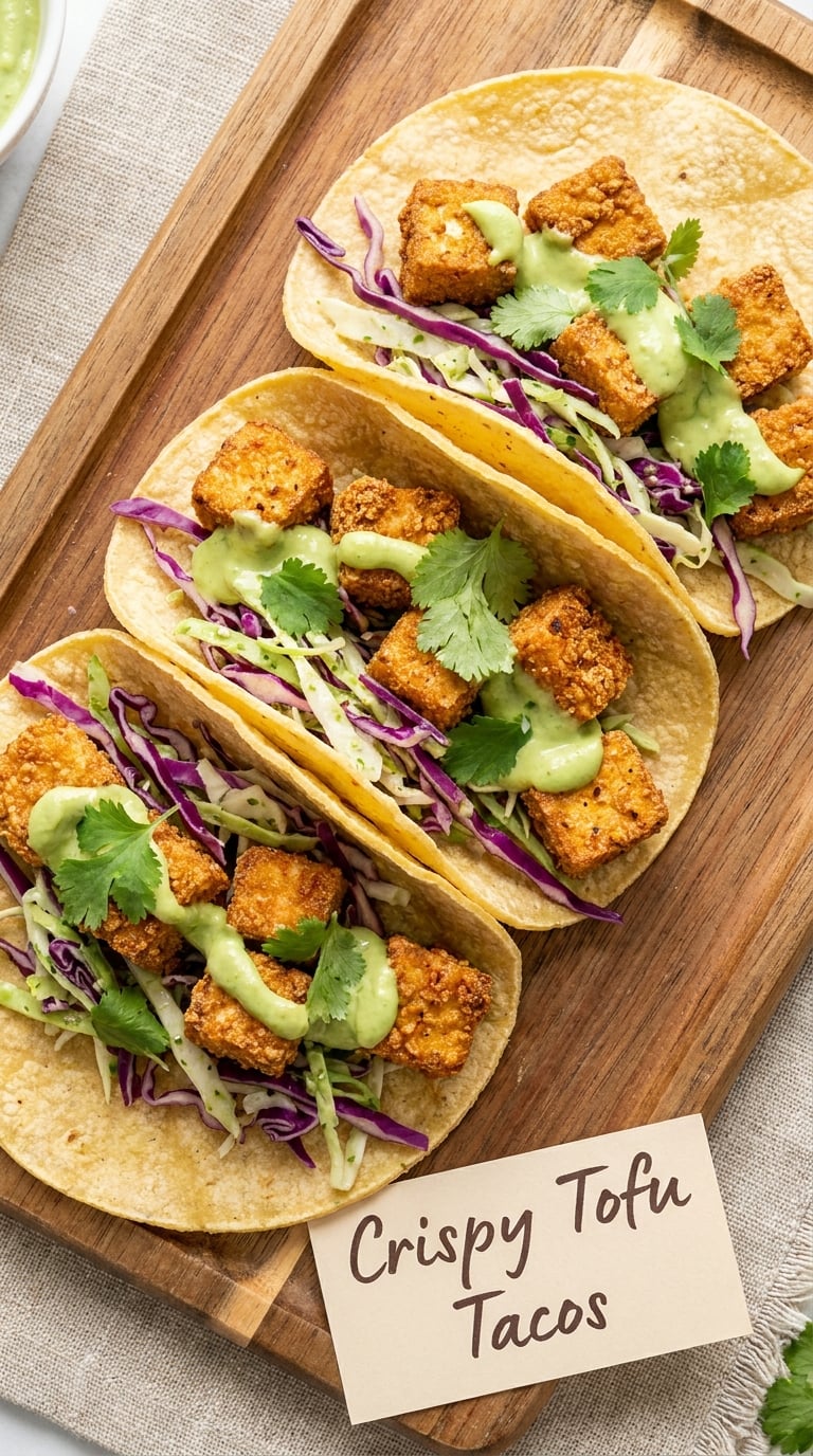 Crispy Tofu Tacos