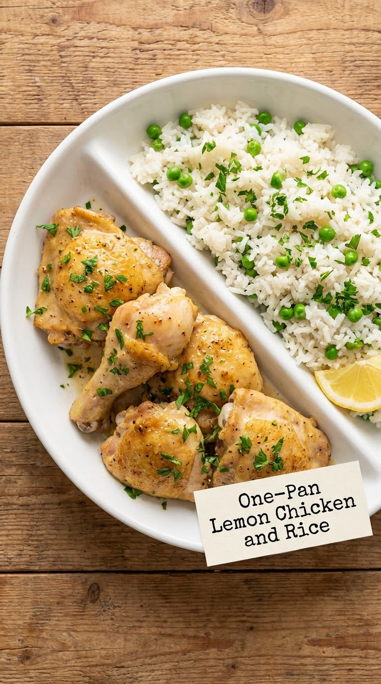 One-Pan Lemon Chicken and Rice
