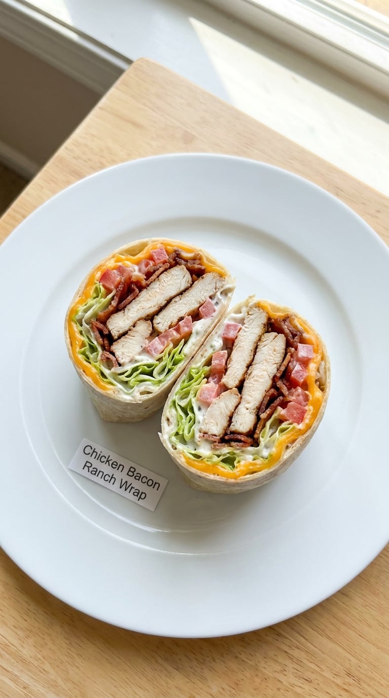 Chicken Bacon Ranch Wrap