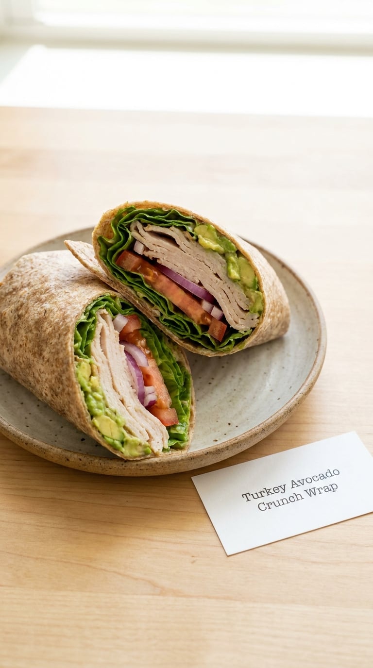 Turkey Avocado Crunch Wrap