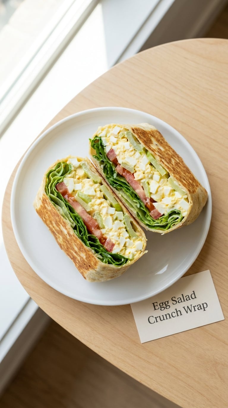 Egg Salad Crunch Wrap