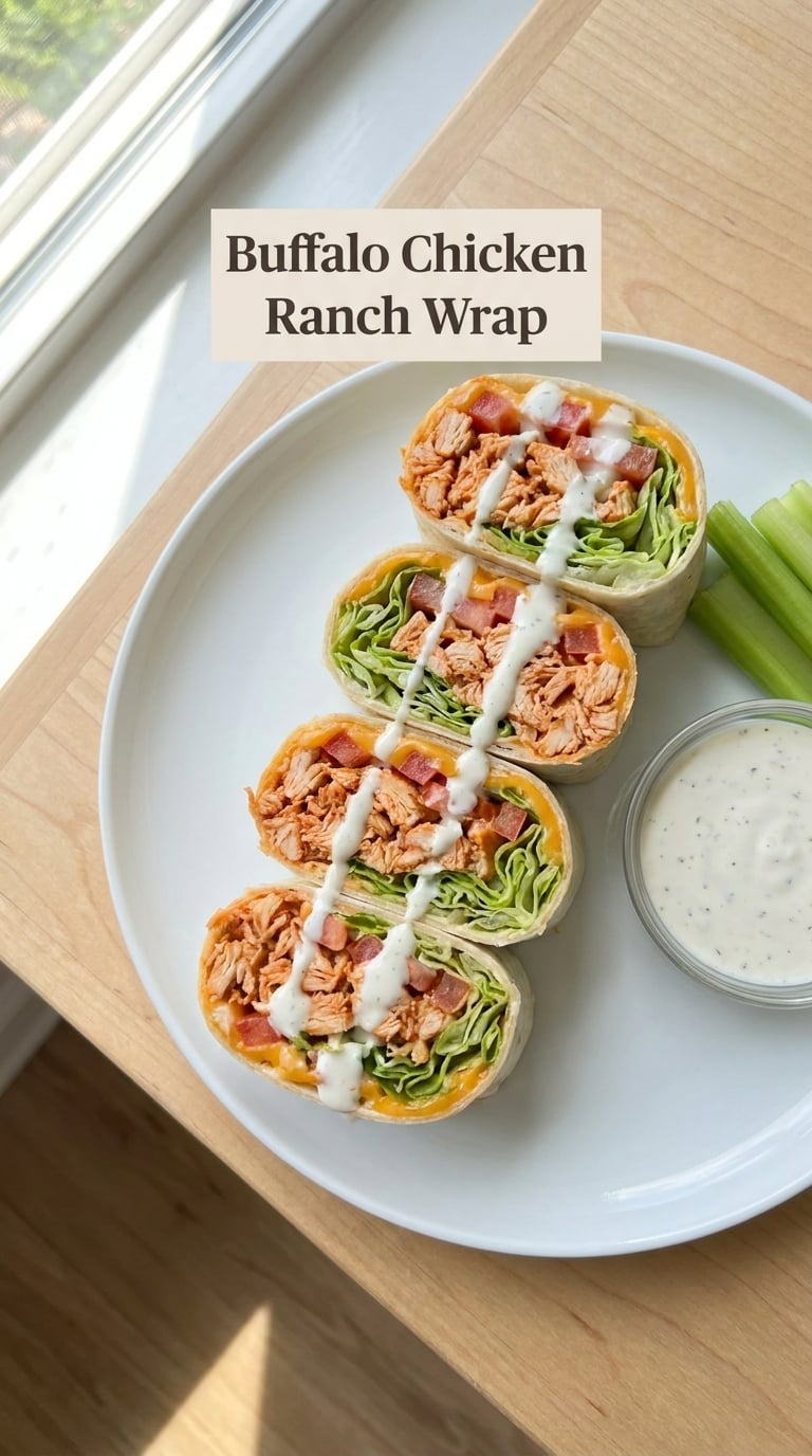 Buffalo Chicken Ranch Wrap