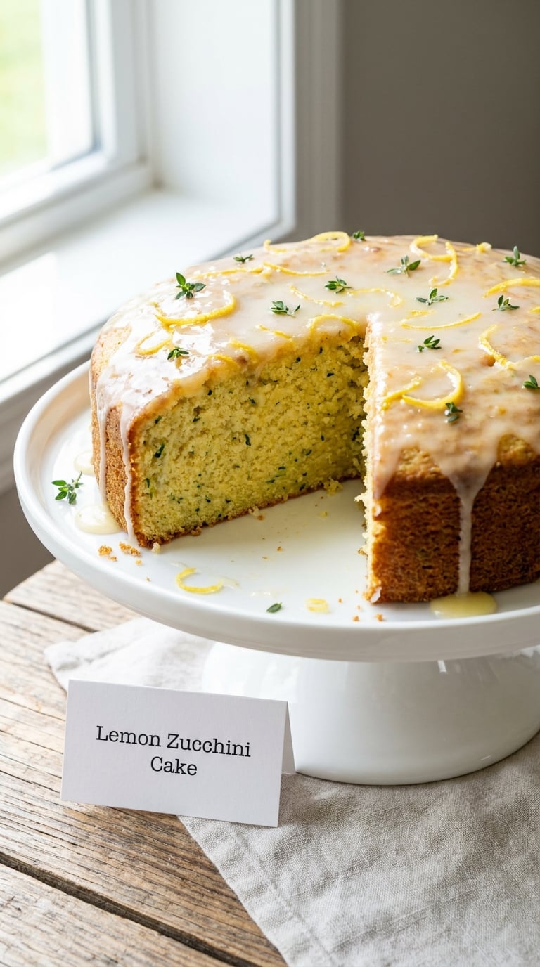 Lemon Zucchini Cake