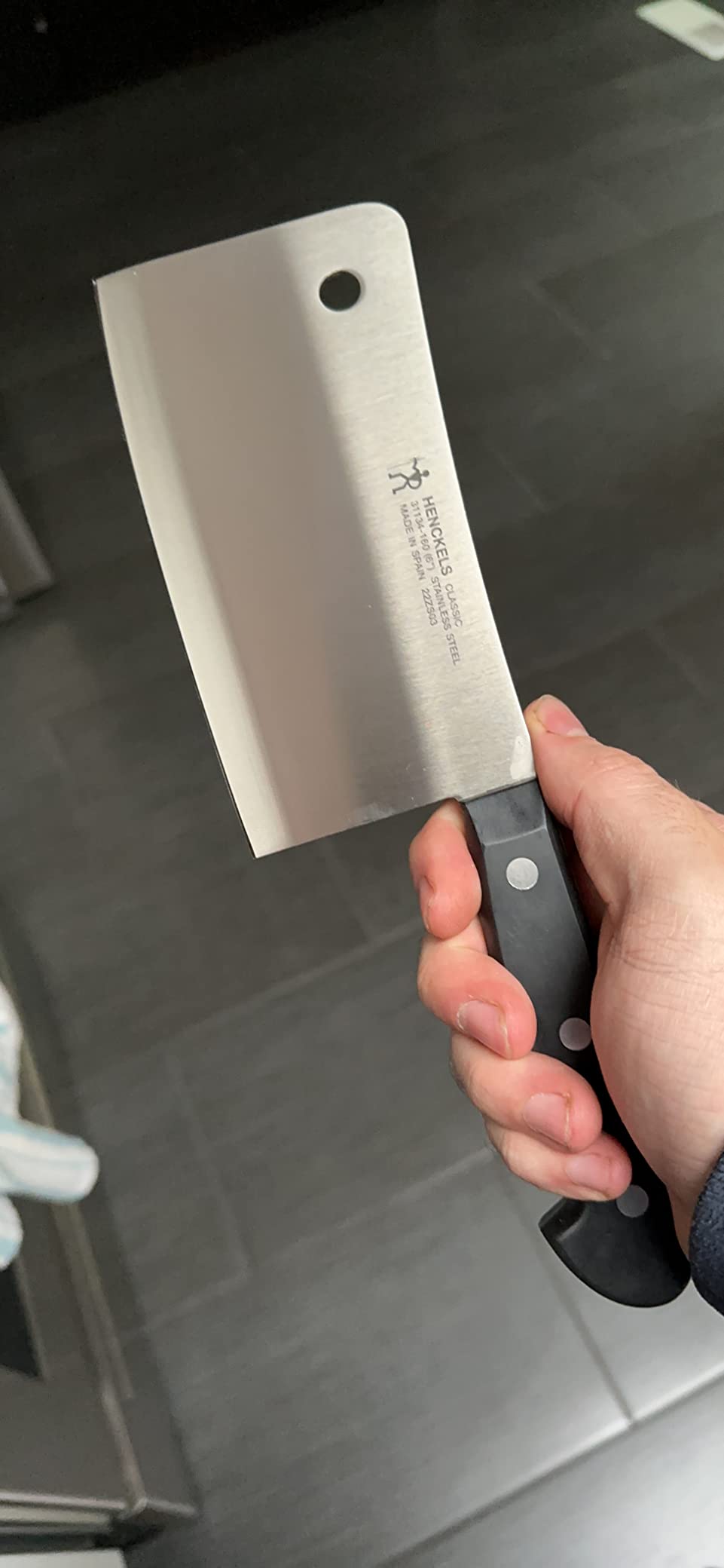 Henckels Classic Razor-Sharp 6-inch Meat Cleaver Knife customer photo 1