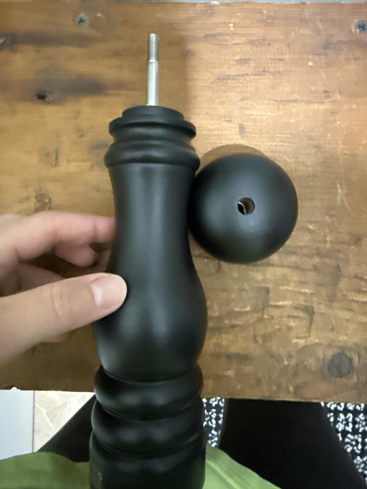Peugeot Paris Classic Manual Pepper Mill - Adjustable Grinder - Beechwood, Chocolate, 7-Inch customer photo 1