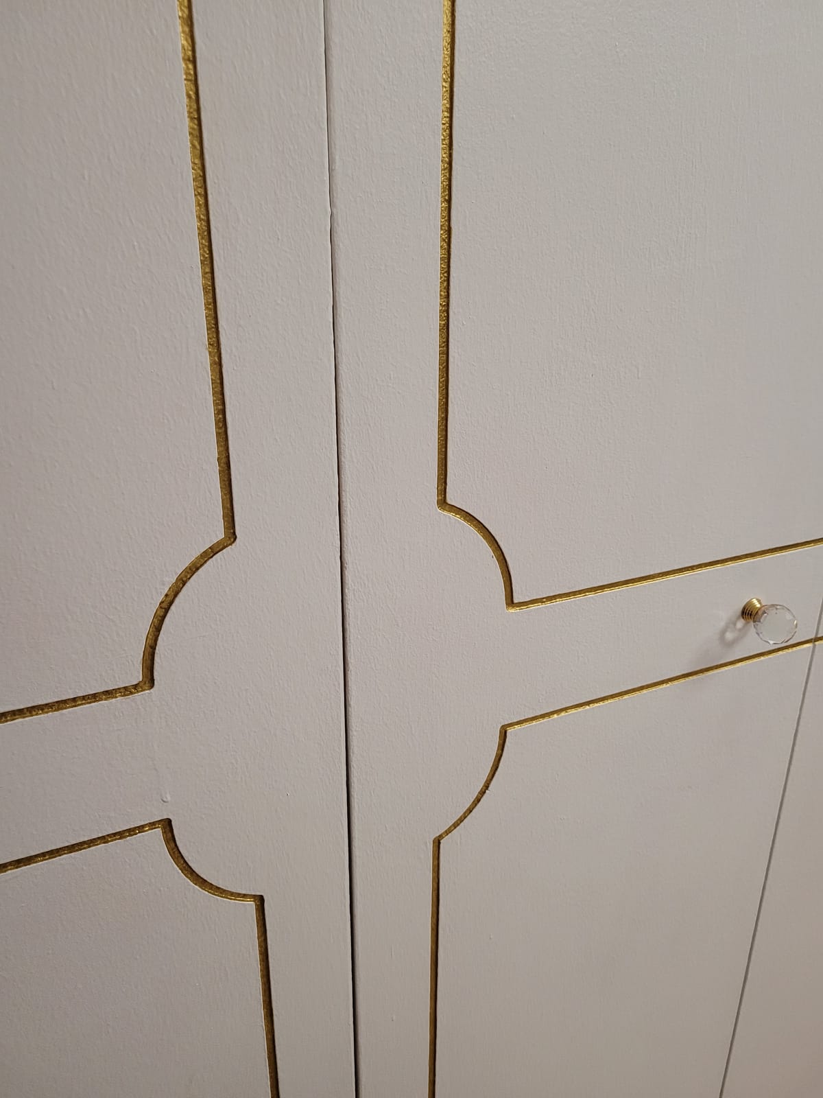 Modern Masters Satin Silver Metallic Paint, Decorative Wall Finish, Accent Walls And Furniture, Shimmering Satin Appearance, Water-Based Formula, Gallon customer photo 1