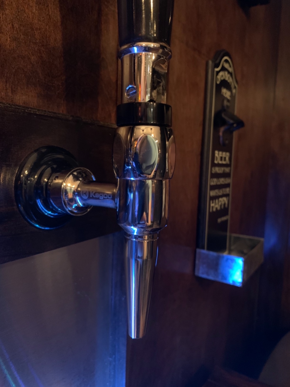 European Specialty Stout Beer Faucet in Chrome customer photo 2