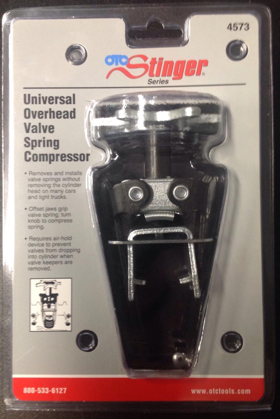 OTC 4573 Universal Overhead Valve Spring Compressor | Remove and Install Valve Springs without Cylinder Head Removal customer photo 1