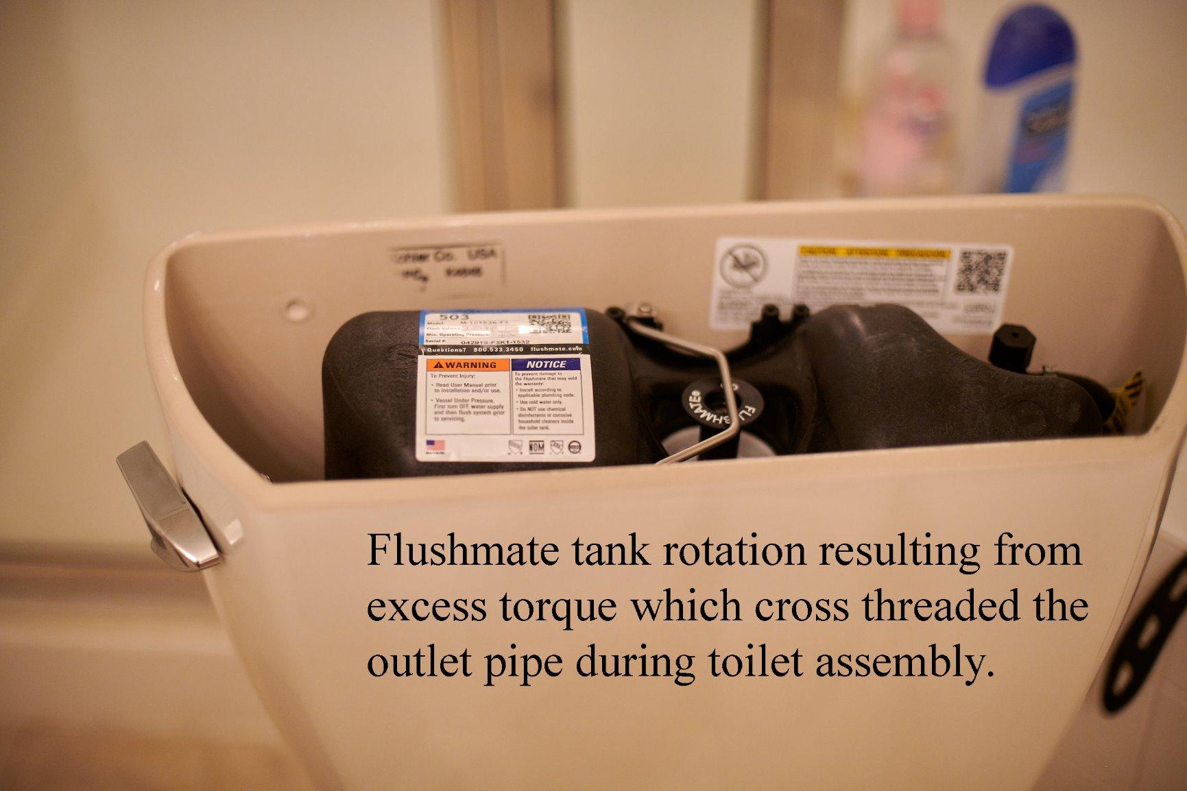 Kohler K-3493-7 Highline Classic Pressure Lite Comfort Height Elongated 1.4 gpf Toilet with Left-Hand Trip Lever, Less Seat, Black Black customer photo 1
