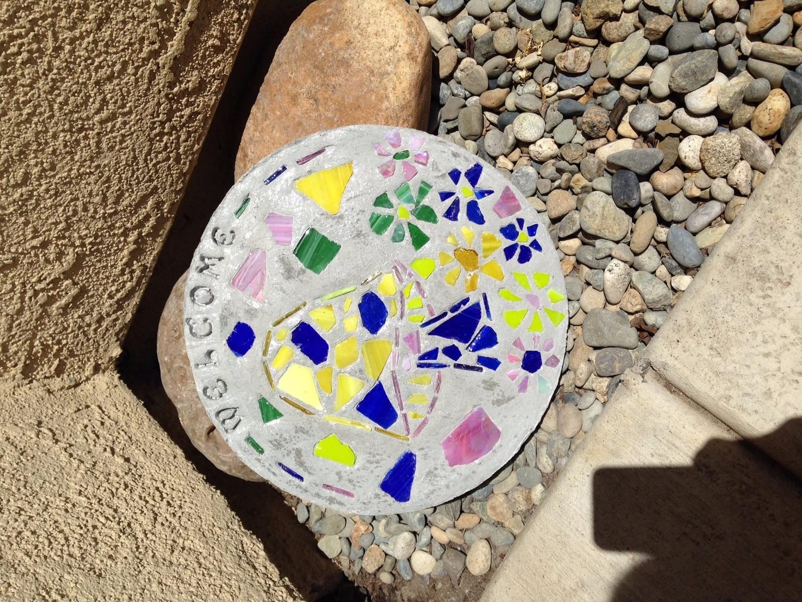 Mosaic Stepping Stone Kit, Garden customer photo 2