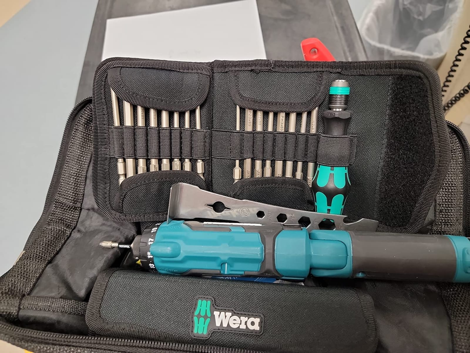 Wera Kraftform Kompakt 62 Bitholding Screwdriver and Pouch Set, 33-Pieces customer photo 1