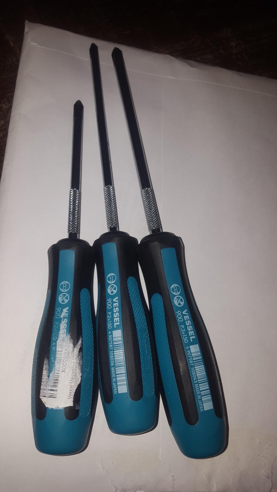 VESSEL MEGADORA Screwdriver No.900 +2x100 JIS 900P2100J customer photo 1