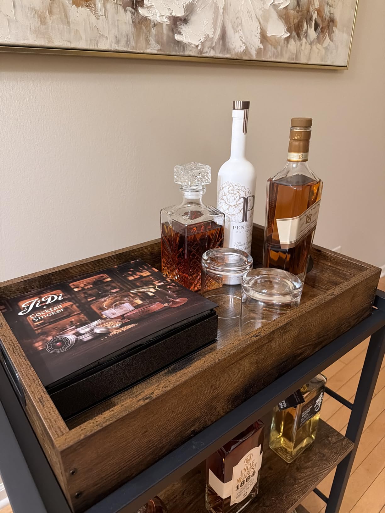 Bormioli Rocco Selecta Collection 33.75 oz. Whiskey Decanter with Glass Stopper and 6 Tumbler Glasses customer photo 1