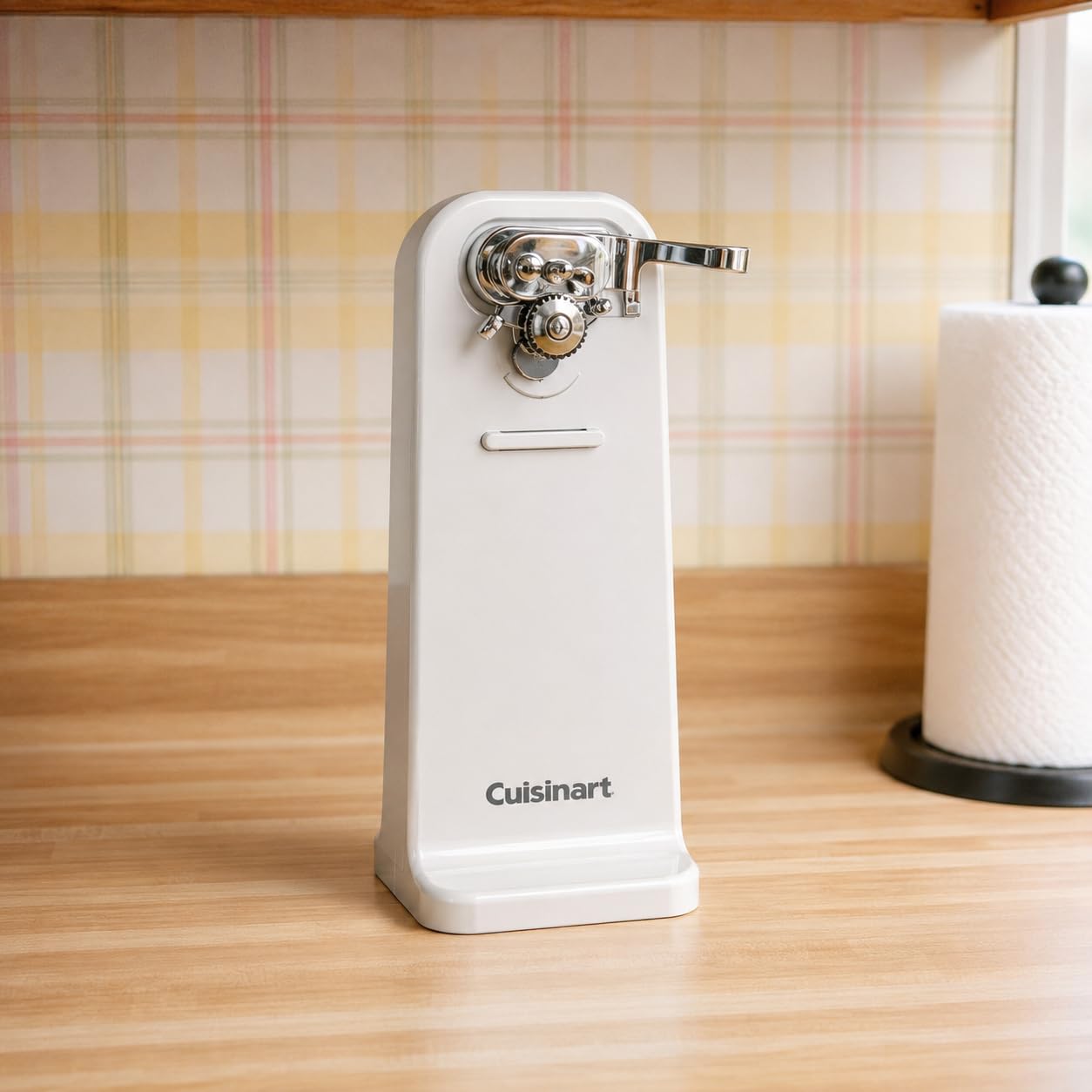 Cuisinart Electric Can Opener, One-Touch Operation, Nonslip Base, Black | Ideal electric can opener for seniors with magnetic lid holder, one-touch design, nonslip base & detachable lever, CCO-50BKN customer photo 2