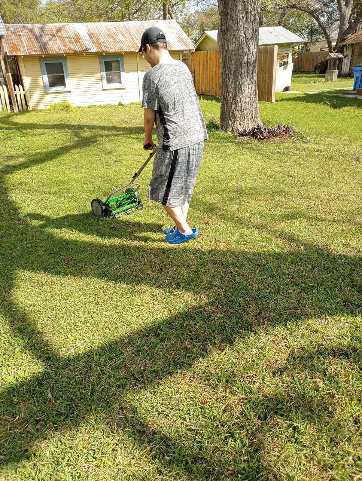 Scotts 304-14S 14-Inch 5-Blade Push Reel Lawn Mower, Green customer photo 1