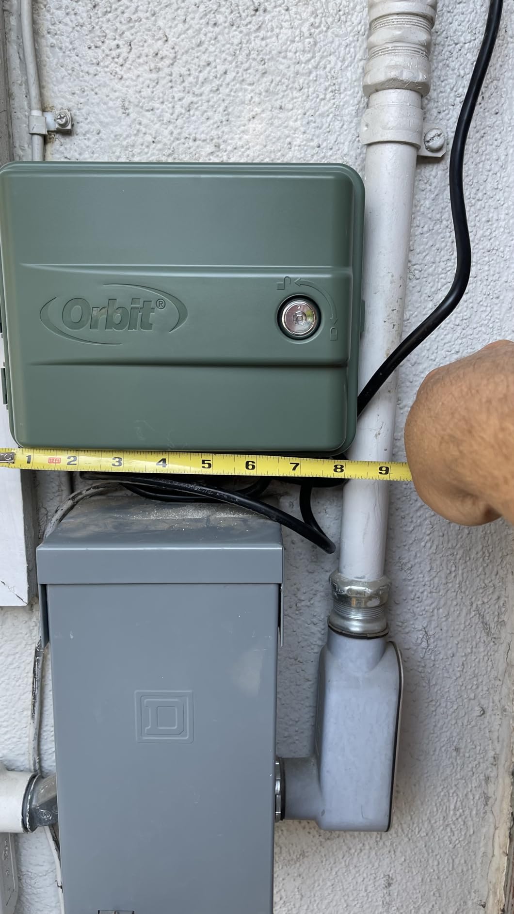 Orbit 4-Station Outdoor Swing Panel Sprinkler System Timer - for Residential Lawn Watering - Multi-Station Irrigation Controller - Custom Watering Intervals - Indoor/Outdoor Installation - 57894 customer photo 1
