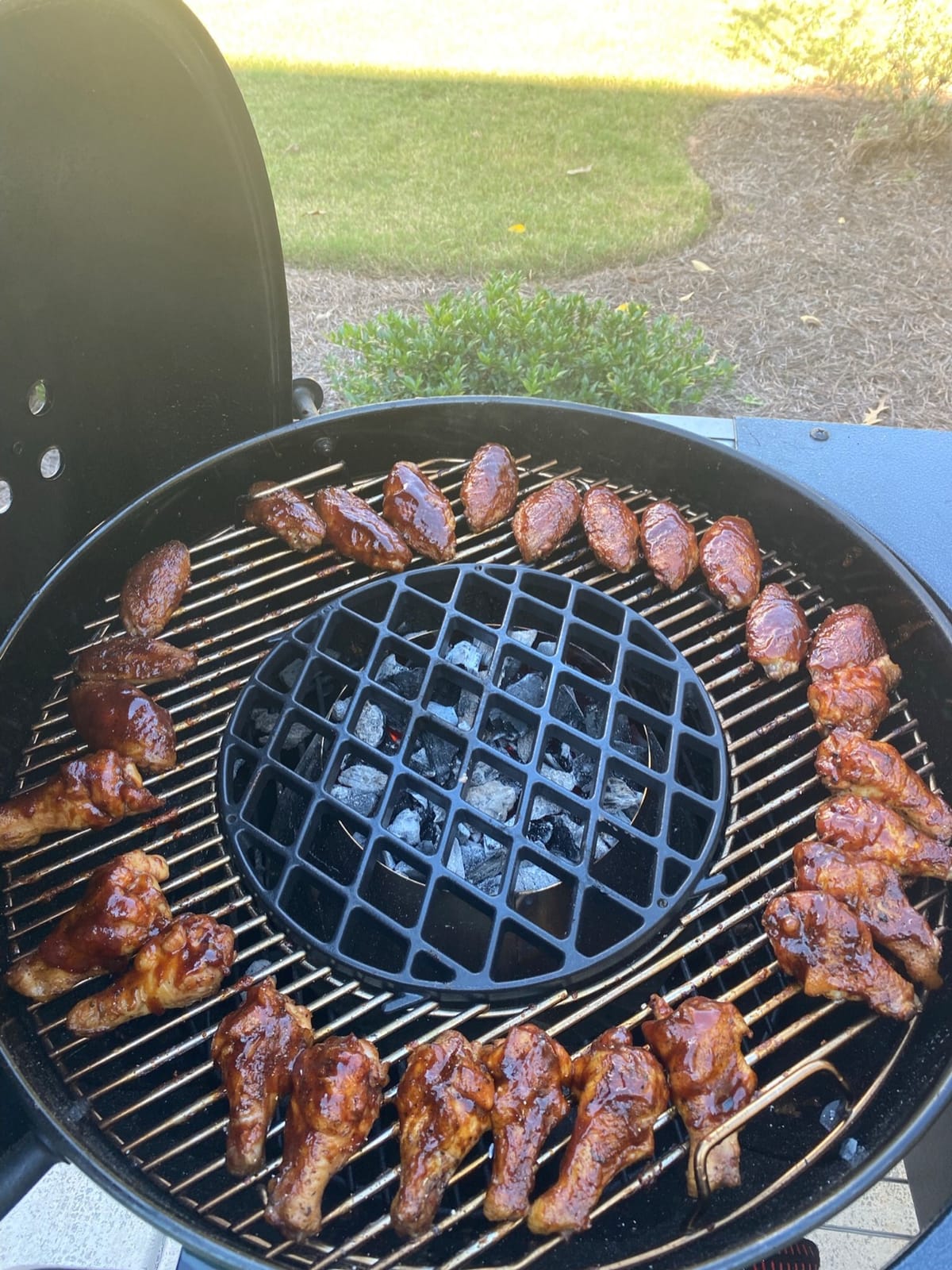 Weber® Gourmet BBQ System Sear Grate, Charcoal Grill Accessories, Black customer photo 1